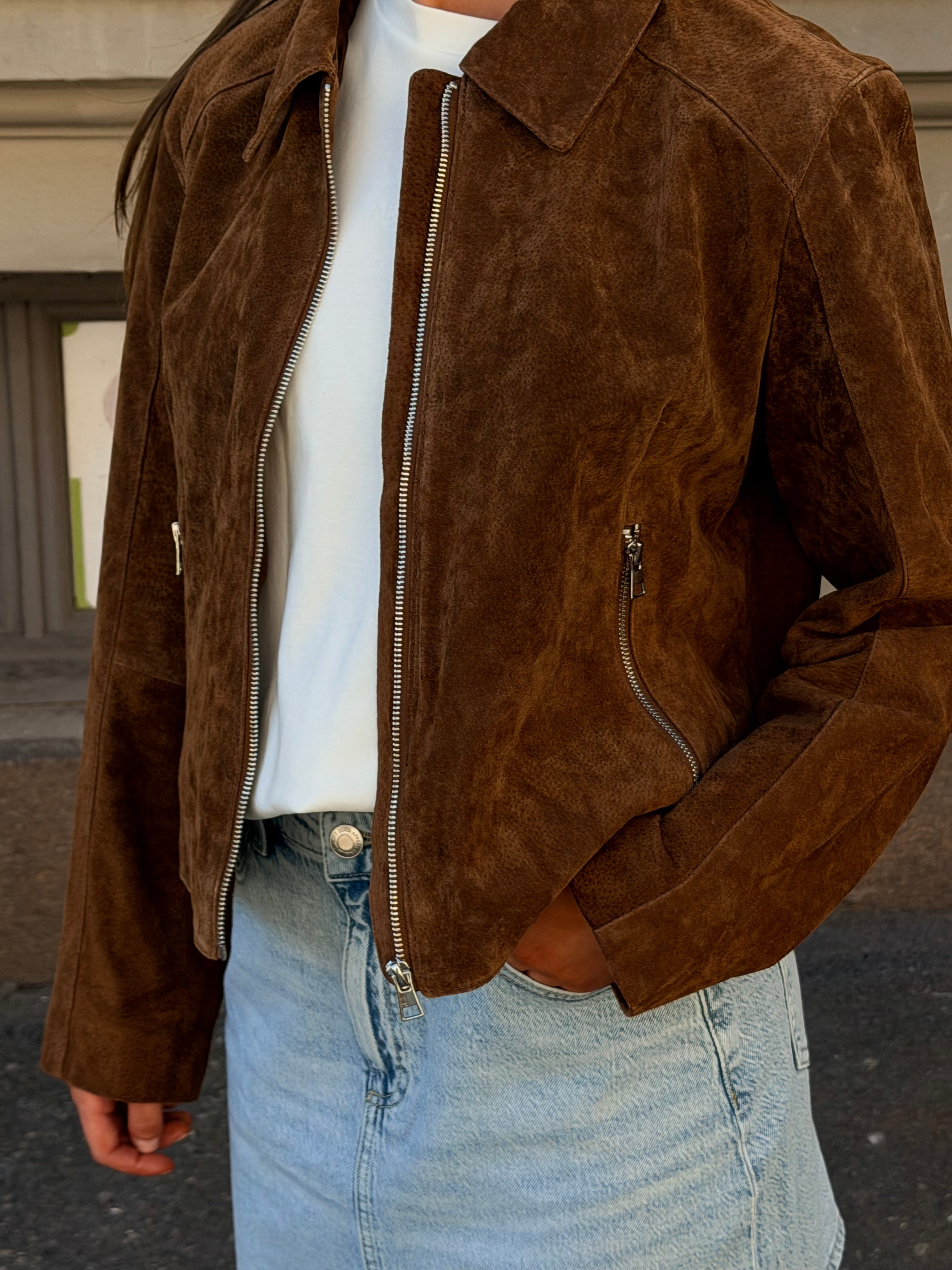 VMJANICEJADE Jacket - Cognac